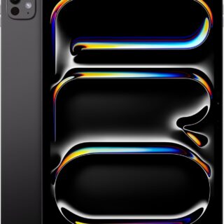 Apple iPad Pro 11-Inch (M4): Built for Apple Intelligence, Ultra Retina XDR Display, 256GB, 12MP Front/Back Camera, LiDAR Scanner, Wi-Fi 6E, Face ID, All-Day Battery Life — Space Black