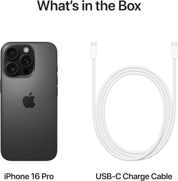 iPhone 16 Pro / 128GB / Black Titanium (SIM Free) - Image 2
