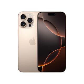 Apple iPhone 16 Pro Max 1TB: 5G Phone with Camera Control, 4K 120 Dolby Vision and a Big Leap in Battery Life.Works with AirPods, Titan Desert Sand